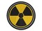 Ionizing Radiation Radioactive Trefoil Symbol Multi-Color Embroidered Iron-On or Hook & Loop Patch Applique